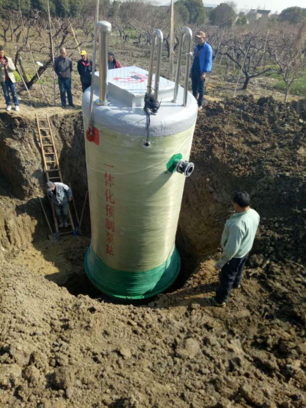 一体化预制泵站湖南永州一体化污水提升泵