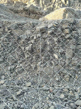 岩质边坡防护网边坡防护镀锌铁丝网