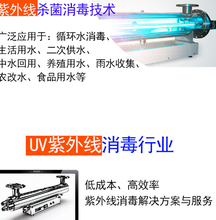 不锈钢紫外线消毒器RZ二次供水消防水农改水旧改造照度紫外线净化