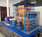 扬州灯泡贯流式水轮发电机组模型_船模型