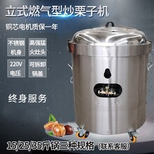 糖炒板栗机立式燃气型炒栗子机器老彭商用炒货机可流动摆摊