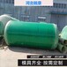园林改造用化粪池玻璃钢成品运输罐武汉工业反应罐