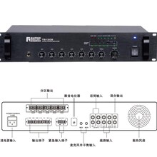 JRLON/捷瑞朗,TS-650S,5分区合并式广播功放(650W)图片