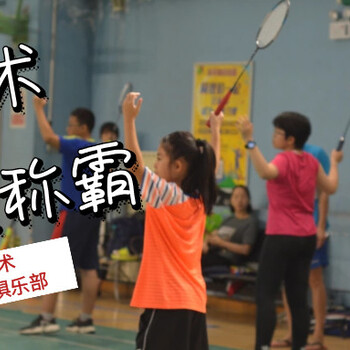 北京球行天下暑期青少年儿童羽毛球培训班