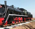 新疆和田高鐵教學模擬艙定制蒸汽復古火車頭火車餐廳出售