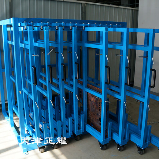 江苏苏州常熟立式钢板存放架抽屉式铝板货架板材立式货架