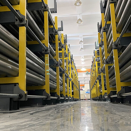 江苏扬州矩形管材货架伸缩式设计存储量高分类摆放整齐