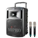 MIPRO咪寶指揮官系列MA808大功率有源擴音機
