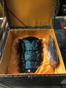 西安原大何尊青銅器擺件，何尊中與國二字銘文