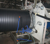 钢带增强螺旋管设备_PE钢带波纹管设备塑钢缠绕管生产线