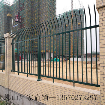 珠海工地隔離圍墻護欄定做佛山社區(qū)別墅庭院鋅鋼圍墻護欄款式