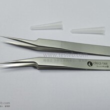 瑞士ideal-tek5a.sa镊子0.13mm尖头弯曲5度奥氏体不锈钢耐高