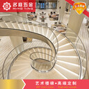廣東名庭五金鋼結(jié)構(gòu)玻璃樓梯廠家設(shè)計(jì)別墅玻璃護(hù)欄扶手