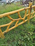 山东德州水泥预制栏杆生产仿木护栏施工多种规格可选