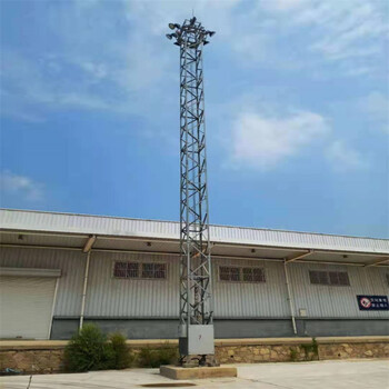生产21.5米升降式照明灯塔铁路货场照明升降平稳