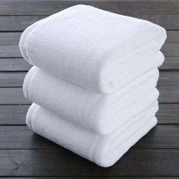 白毛巾足疗毛巾宾馆毛巾洗浴毛巾