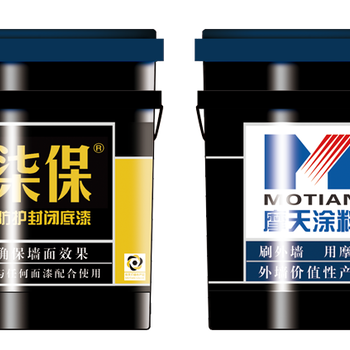 摩天涂料柒保透明封閉抗堿底漆