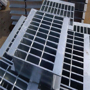 集水井格栅板盖板齿形防滑钢格栅建设厂房钢格板定做