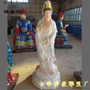 大型觀音殿供奉觀世音菩薩雕像南海觀音老母白衣觀音佛像
