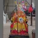 無(wú)極老母佛像無(wú)生老母樹(shù)脂彩繪八卦老母圣母娘娘神像家用客廳供奉