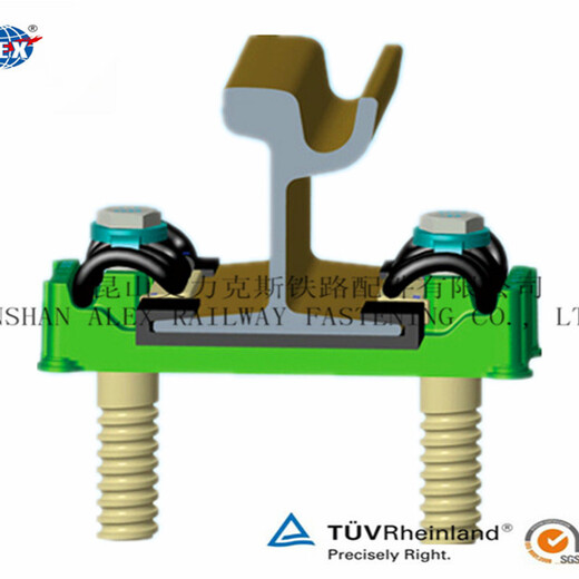 海地A100钢轨扣件、钢轨紧固件厂家