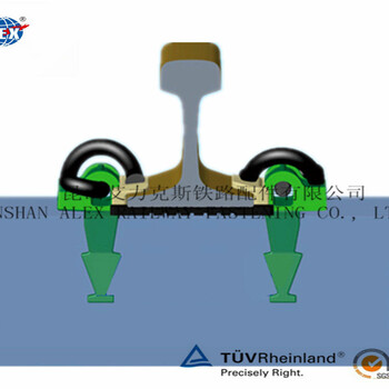 塔吉克斯坦QU100钢轨扣件、吊车扣压件供应商