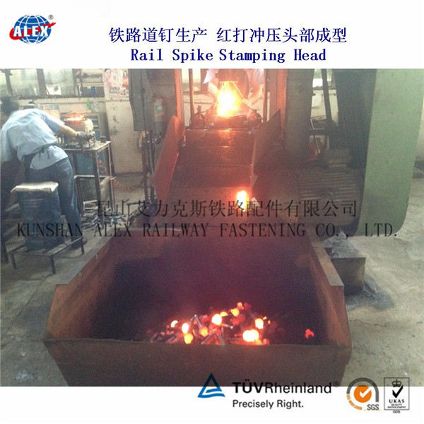 重庆高碳钢螺旋道钉、5.8级木螺纹道钉制造厂家