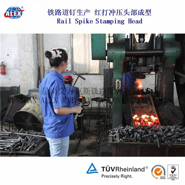 上海42CrMo螺旋道钉、4.8级木螺纹道钉生产工厂