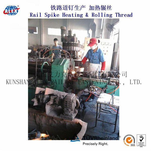 贵州电镀锌螺旋道钉、5.6级木螺纹道钉生产工厂