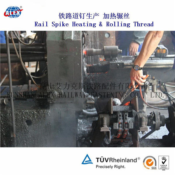 贵州电镀锌螺旋道钉、5.6级木螺纹道钉生产工厂