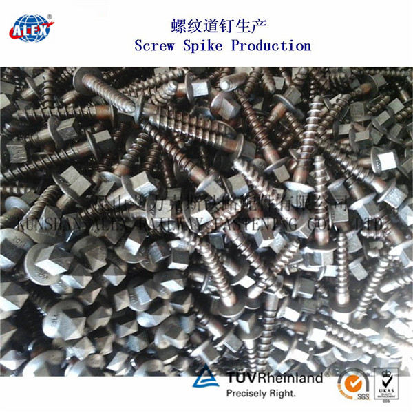 重庆6.8级螺旋道钉、40Cr木螺纹道钉生产厂家