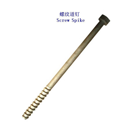 广东Ss35螺旋道钉、45#木螺纹道钉生产厂家
