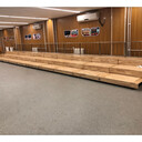学校音乐教室用三层实木樟子松伸缩合唱台阶