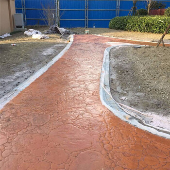 鎮江路面彩色噴涂，印花路面