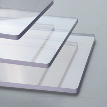 冠县透明PC板加工定制实心耐力板3mm4mm5mm防紫外线耐力板