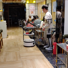 机器人厂家直供餐厅送餐传菜机器人