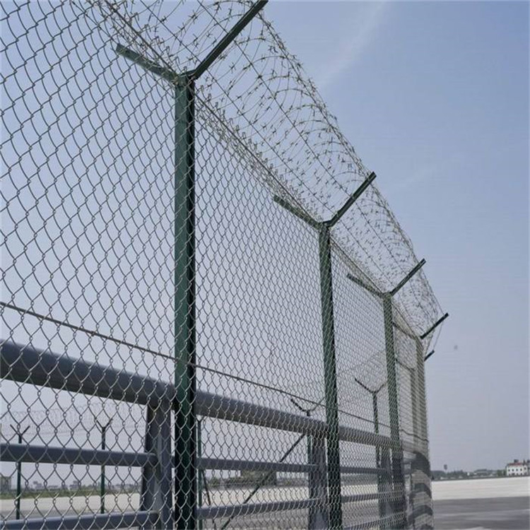 漠河古莲Y型柱护栏网机场场地封闭围网