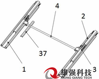 合肥雄强科技汽车座椅滑轨纵向调节耐久性试验台图片0