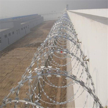 河北刺丝滚笼厂家供应机场围界安全防御网防护网