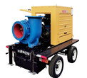 應急排澇800方移動柴油水泵