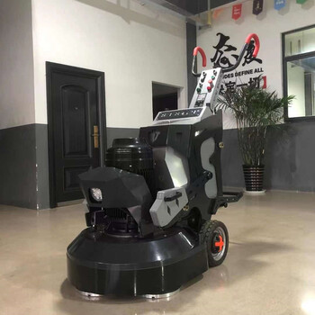 818重型驅(qū)動研磨機，12頭行星盤固化地坪打磨機