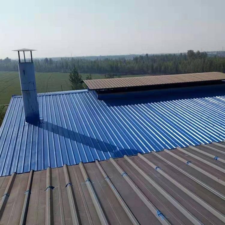 彩钢瓦屋顶翻新施工工程