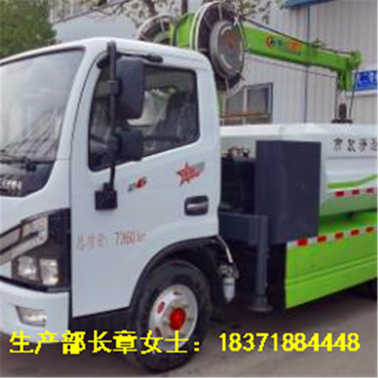 陜西咸陽聯(lián)合疏通自裝卸式污泥運輸車直供廠家