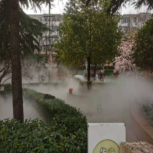 郾城降温加湿造雾系统设计