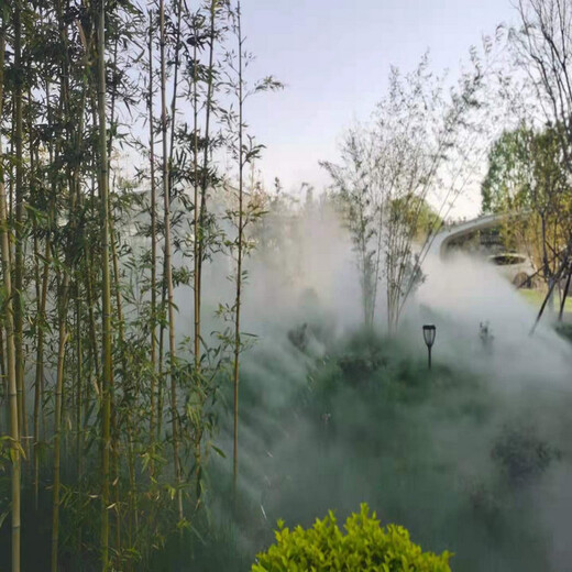 襄城园林景观造雾设计