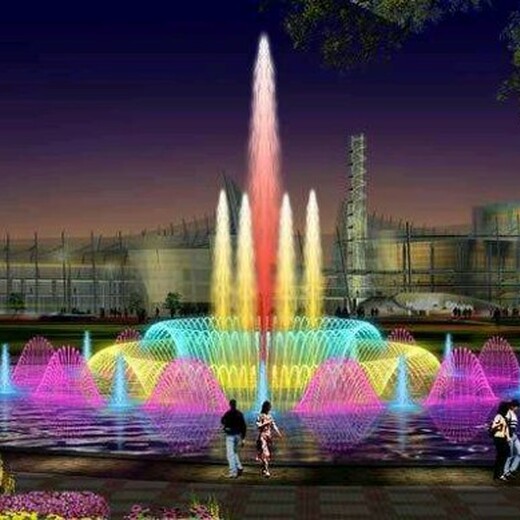 光山广场假山喷泉设计