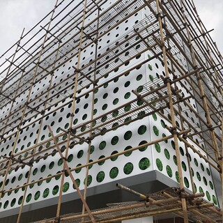天津外墙铝单板厂家雕花门头装饰铝板工期可加急图片1