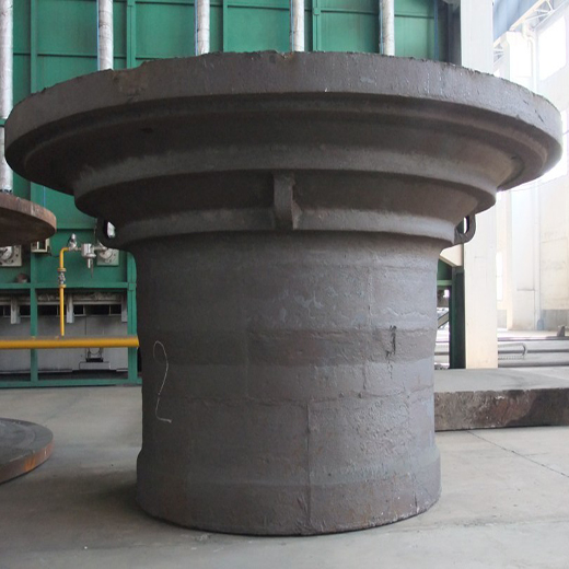 腾飞铸钢大型铸件铸造厂供应球磨机中空轴矿山机械配件铸钢件