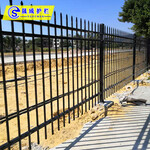广州透景围墙护栏黑色铁艺栏杆价格三水区隔离栏杆