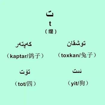 烏魯木齊維吾爾語零基礎(chǔ)學習字母語法口語學習班